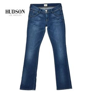 Hudson‎ Women’s 27 Beth Mid-Rise Baby Bootcut Blue Jean Made in USA